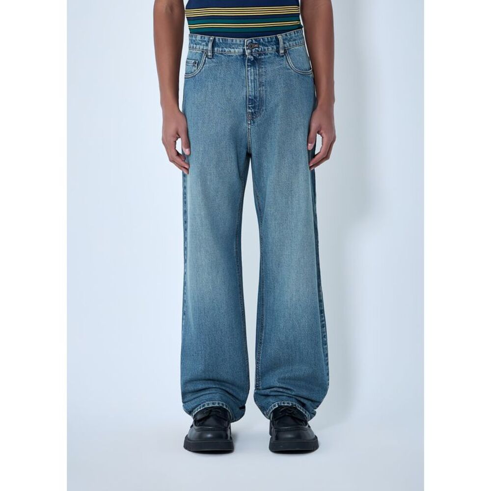 Miu Miu Men Wide-Leg Denim Jeans